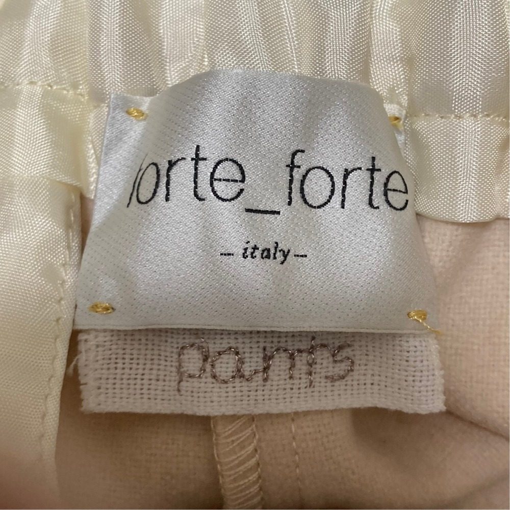 フォルテフォルテ ウールパンツ