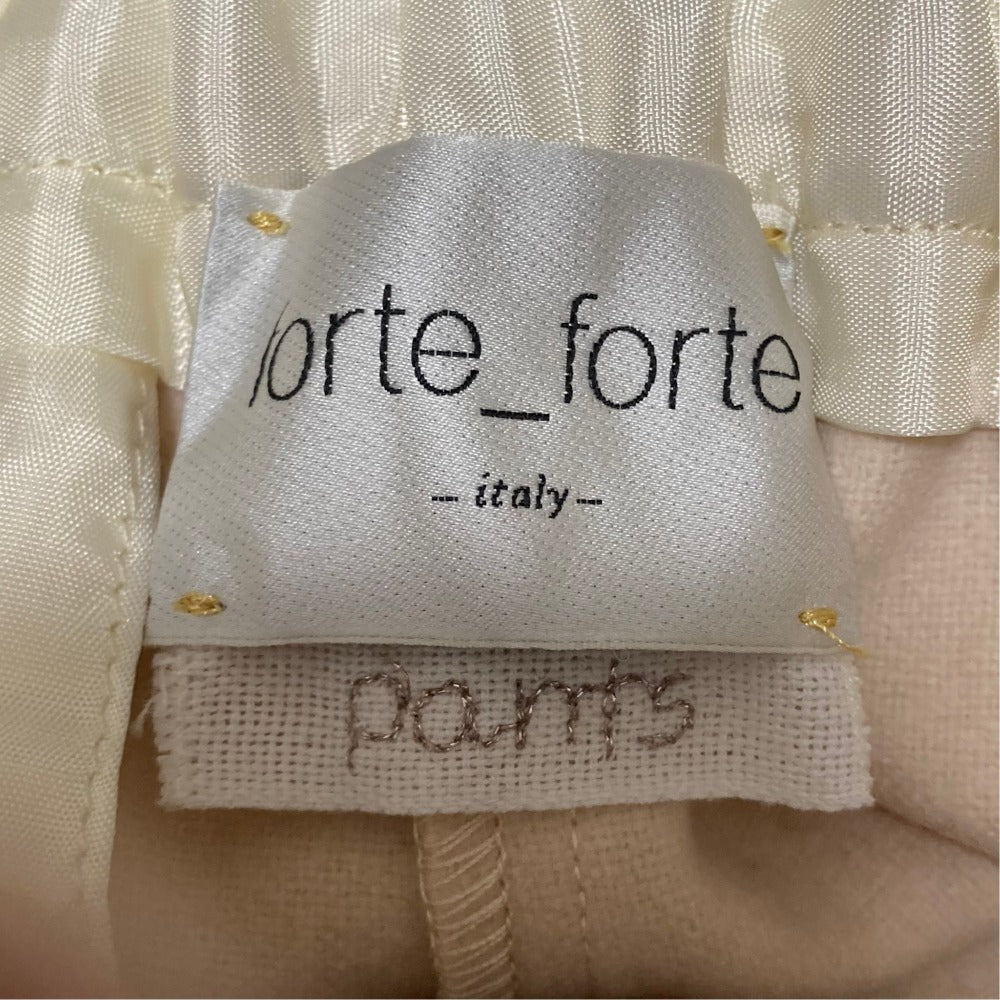 フォルテフォルテ ウールパンツ