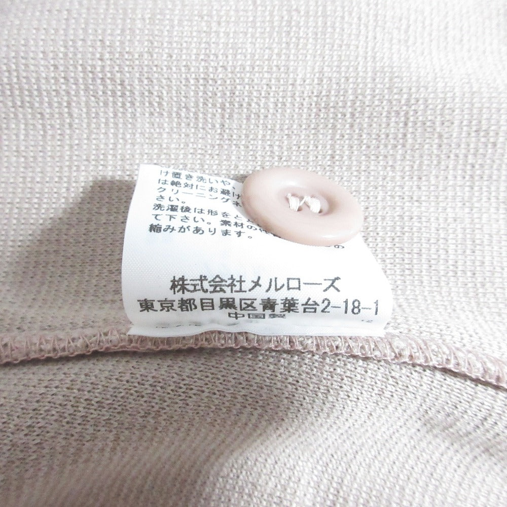 ピンクハウス ギャザーカラー ニットコート