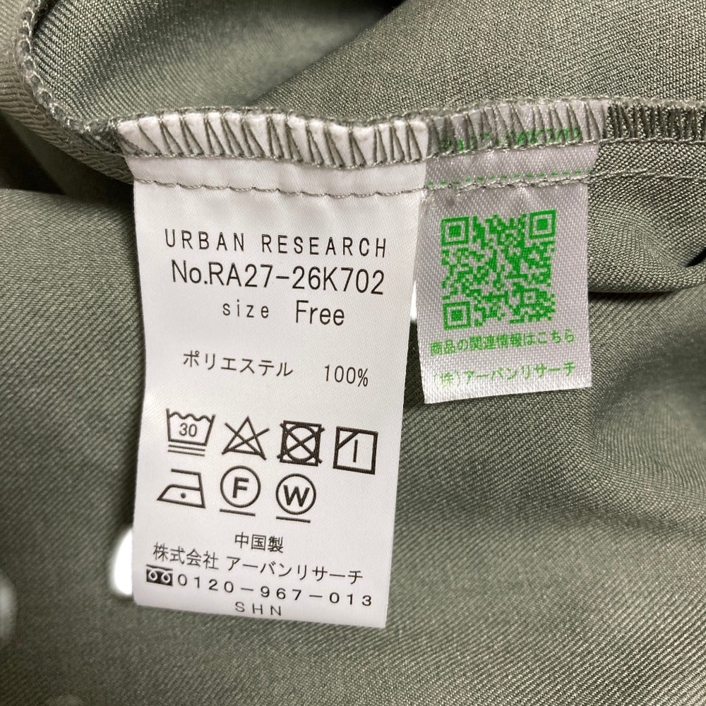 アーバンリサーチロッソ イージーケアシャツワンピース
