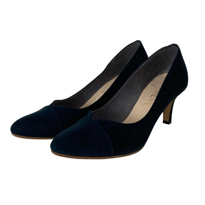 ルタロン TOE CAP DEEP CUT PUMPS パンプス
