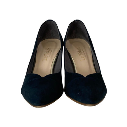 ルタロン TOE CAP DEEP CUT PUMPS パンプス