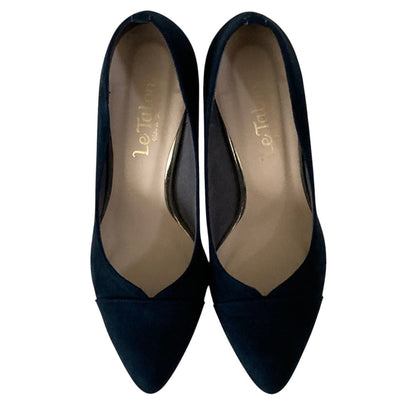 ルタロン TOE CAP DEEP CUT PUMPS パンプス