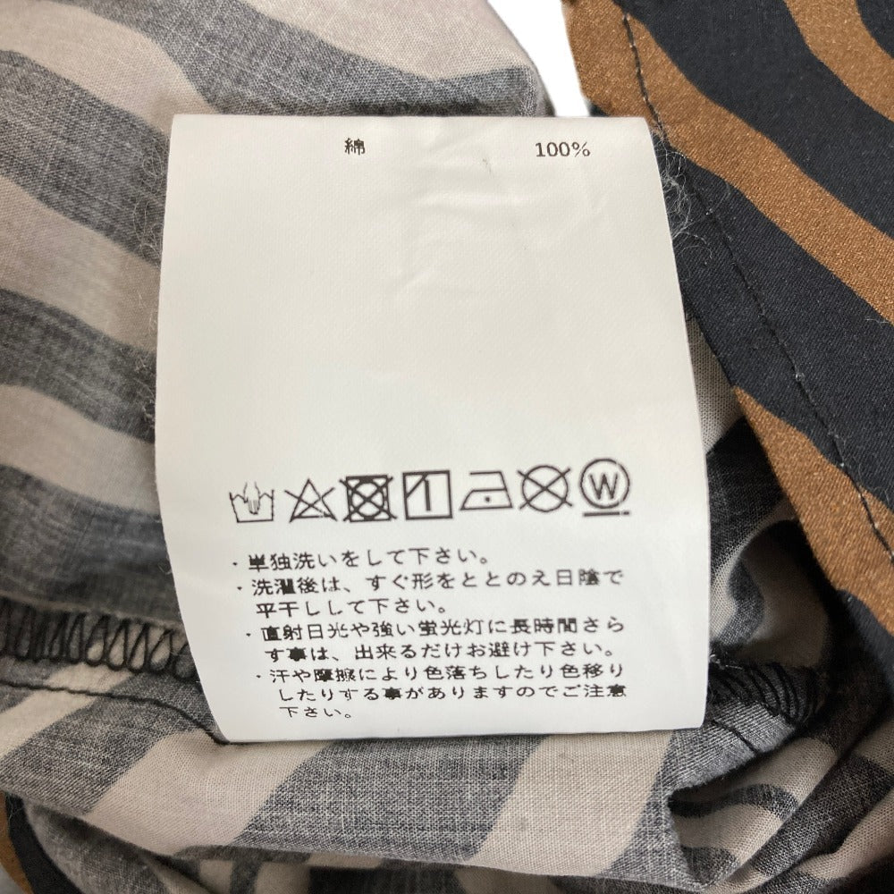 メゾンスペシャル バンドカラーシャツ