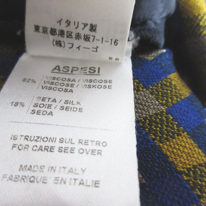 アスペジ シルク混ワイドパンツ