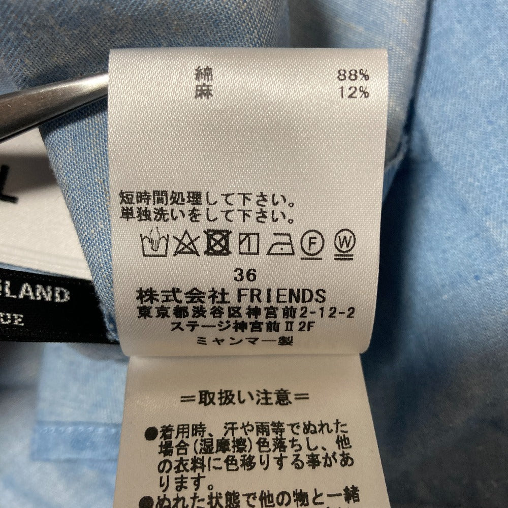 ミュベール ボウタイタックブラウス