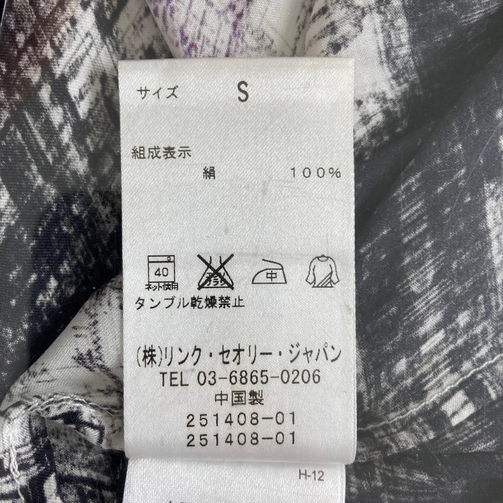 ティスケンスセオリー シルクブラウス