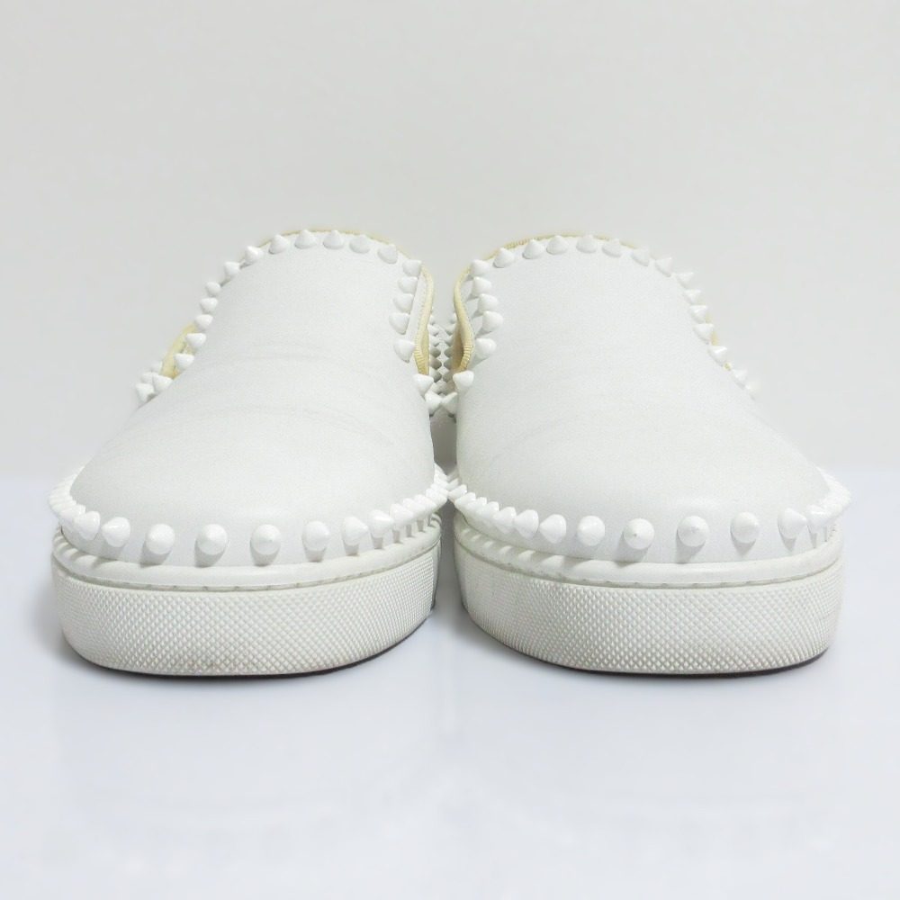 クリスチャンルブタン ピックボート レザースニーカー
