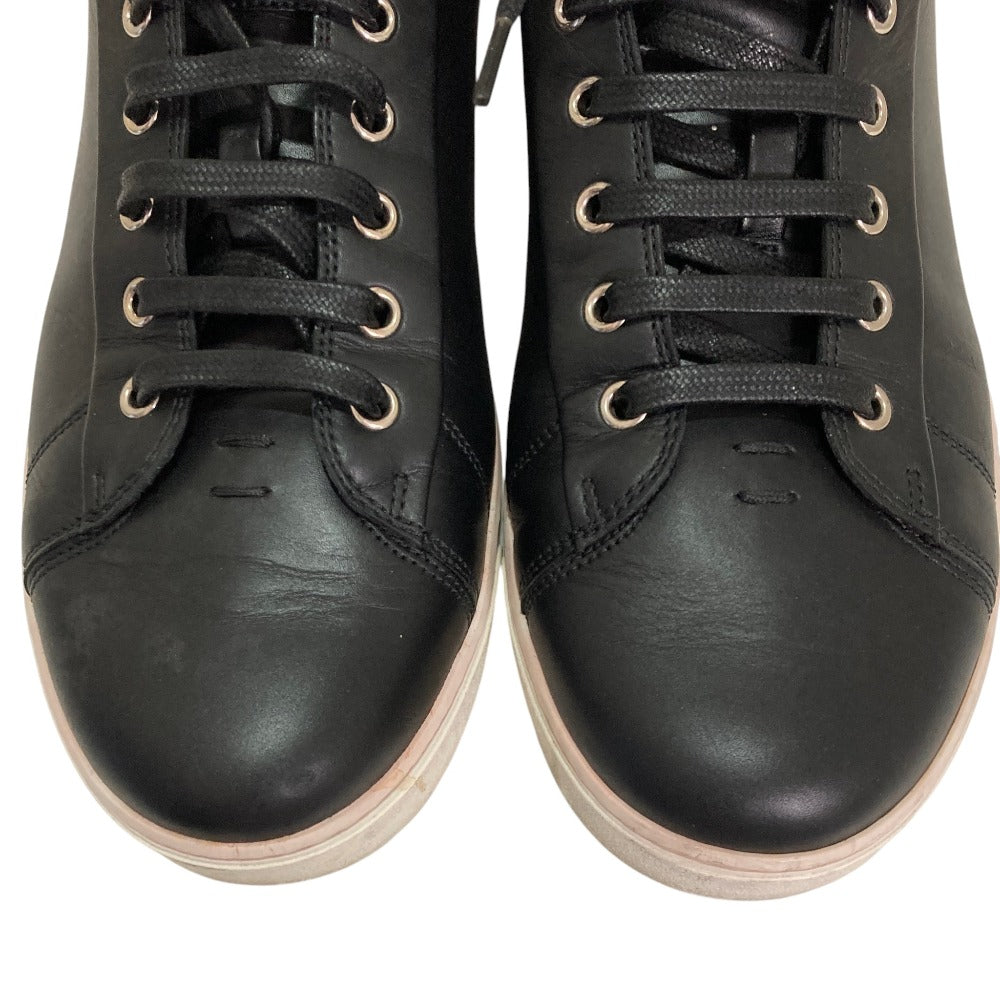 ジャンヴィトロッシ レザー レースアップスニーカー