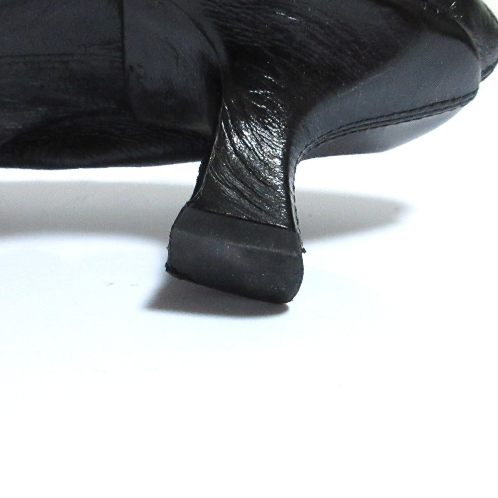 ボッテガヴェネタ レザー スクエアトゥ パンプス