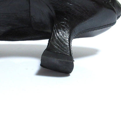 ボッテガヴェネタ レザー スクエアトゥ パンプス