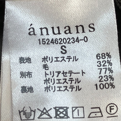 アニュアンス ベルトデザインタックパンツ