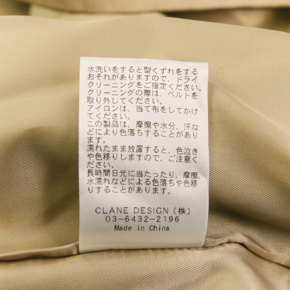 クラネ ショートトレンチコート