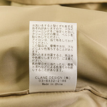 クラネ ショートトレンチコート