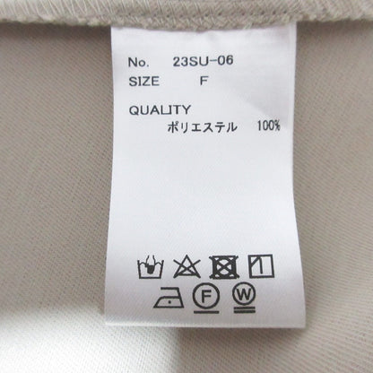 ローブブラン スリーブレスコートドレス