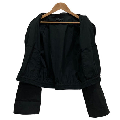 セオリー STRETCH LAWN CL クロップドジャケット