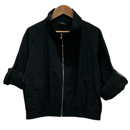 セオリー STRETCH LAWN CL クロップドジャケット