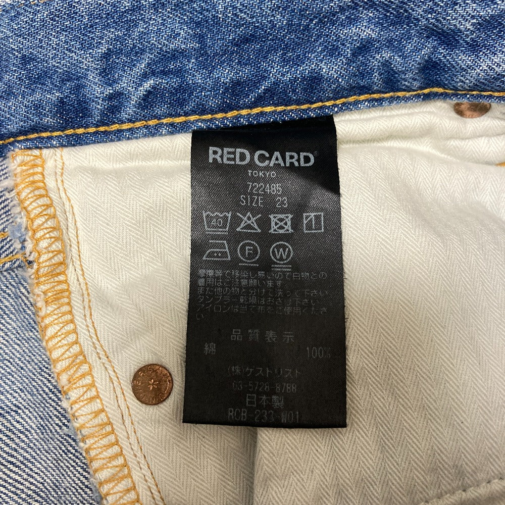 レッドカード デニムパンツ