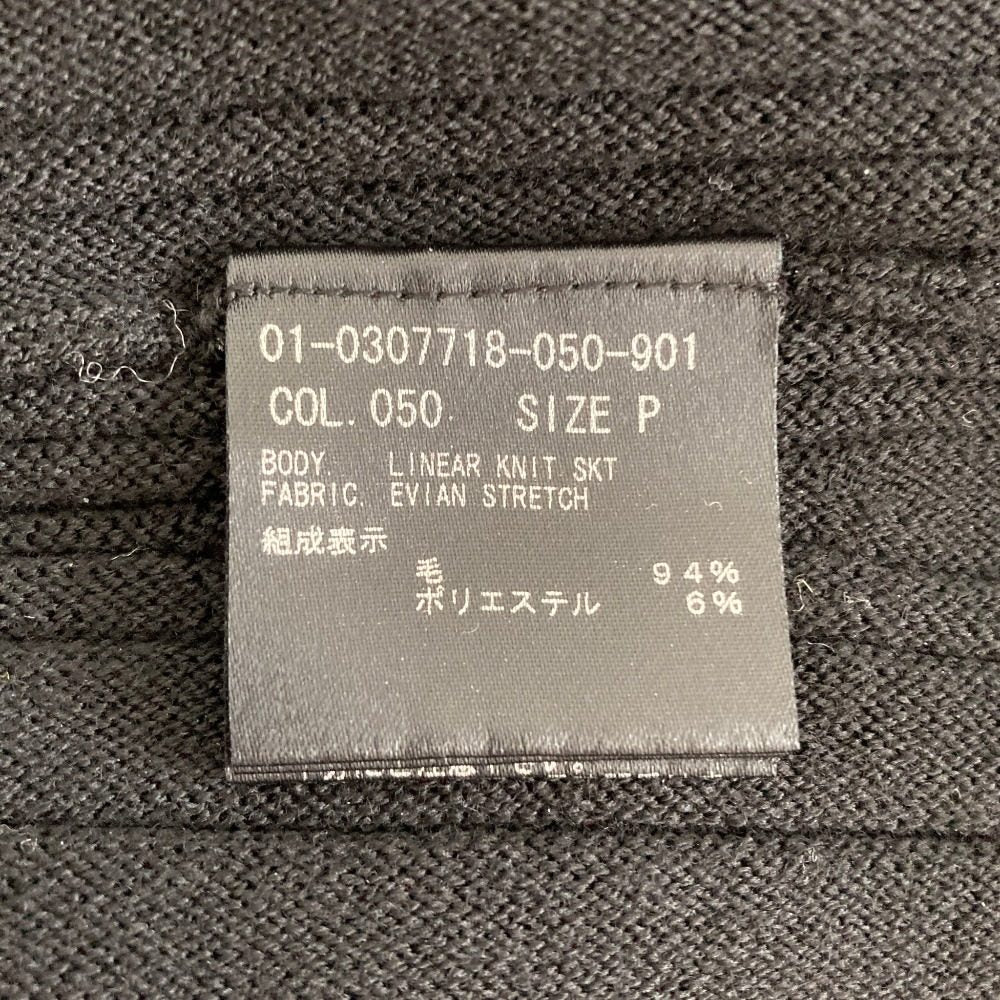 セオリー EVIAN STRETCH LINEAR KNIT ウールスカート