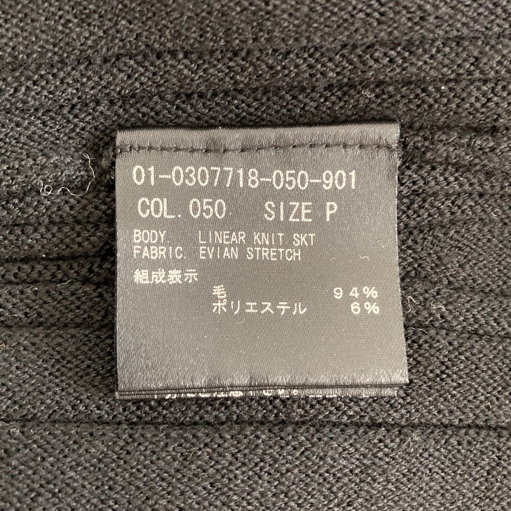 セオリー EVIAN STRETCH LINEAR KNIT ウールスカート