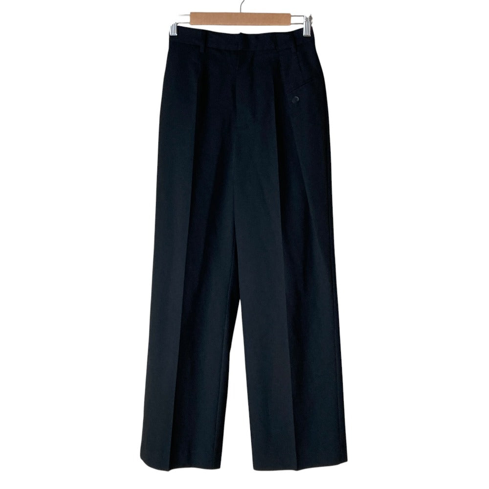 アメリ FOLD CORD BELT STRAIGHT PANTS パンツ