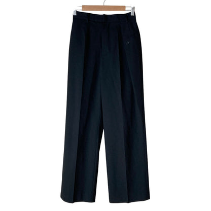 アメリ FOLD CORD BELT STRAIGHT PANTS パンツ