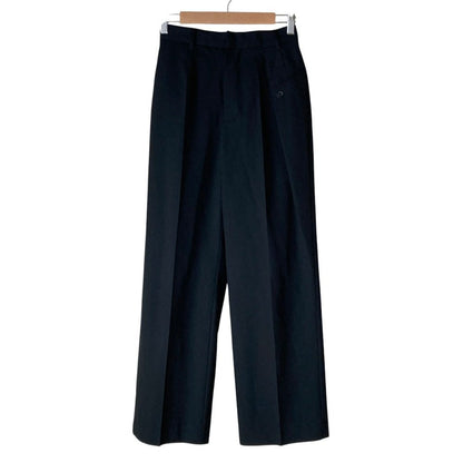 アメリ FOLD CORD BELT STRAIGHT PANTS パンツ
