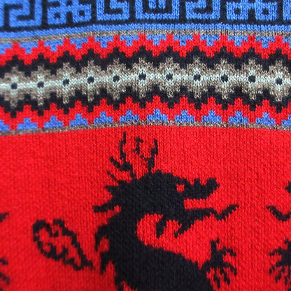 ヴィヴィアンタム DRAGON JACQUARD ウールセーター