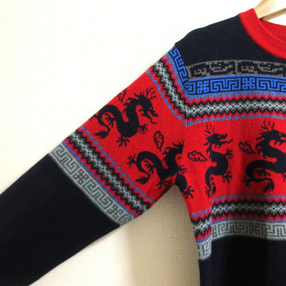 ヴィヴィアンタム DRAGON JACQUARD ウールセーター