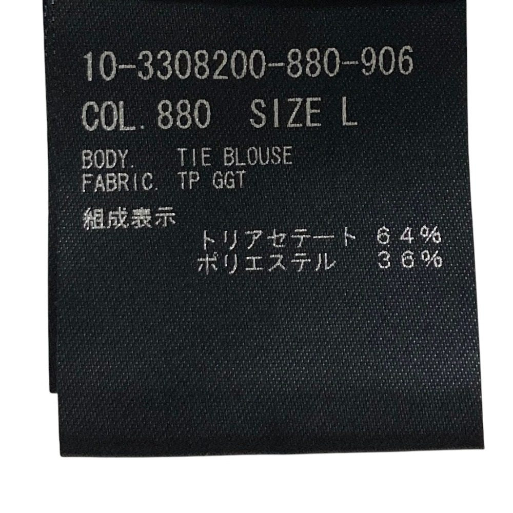 セオリー TP GGT リボンタイブラウス