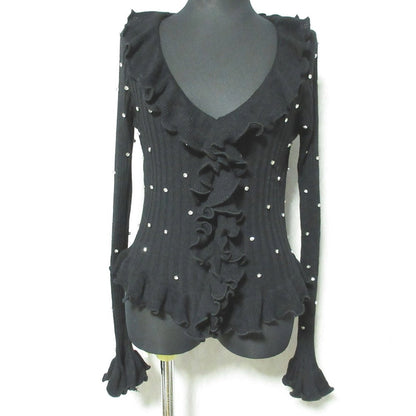 クレイミー Ruffle Frill Bijou ニットカーディガン