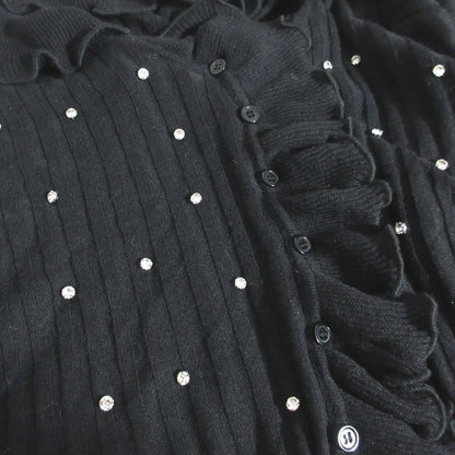 クレイミー Ruffle Frill Bijou ニットカーディガン