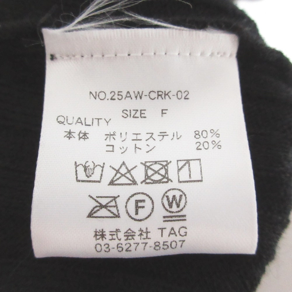 クレイミー Ruffle Frill Bijou ニットカーディガン