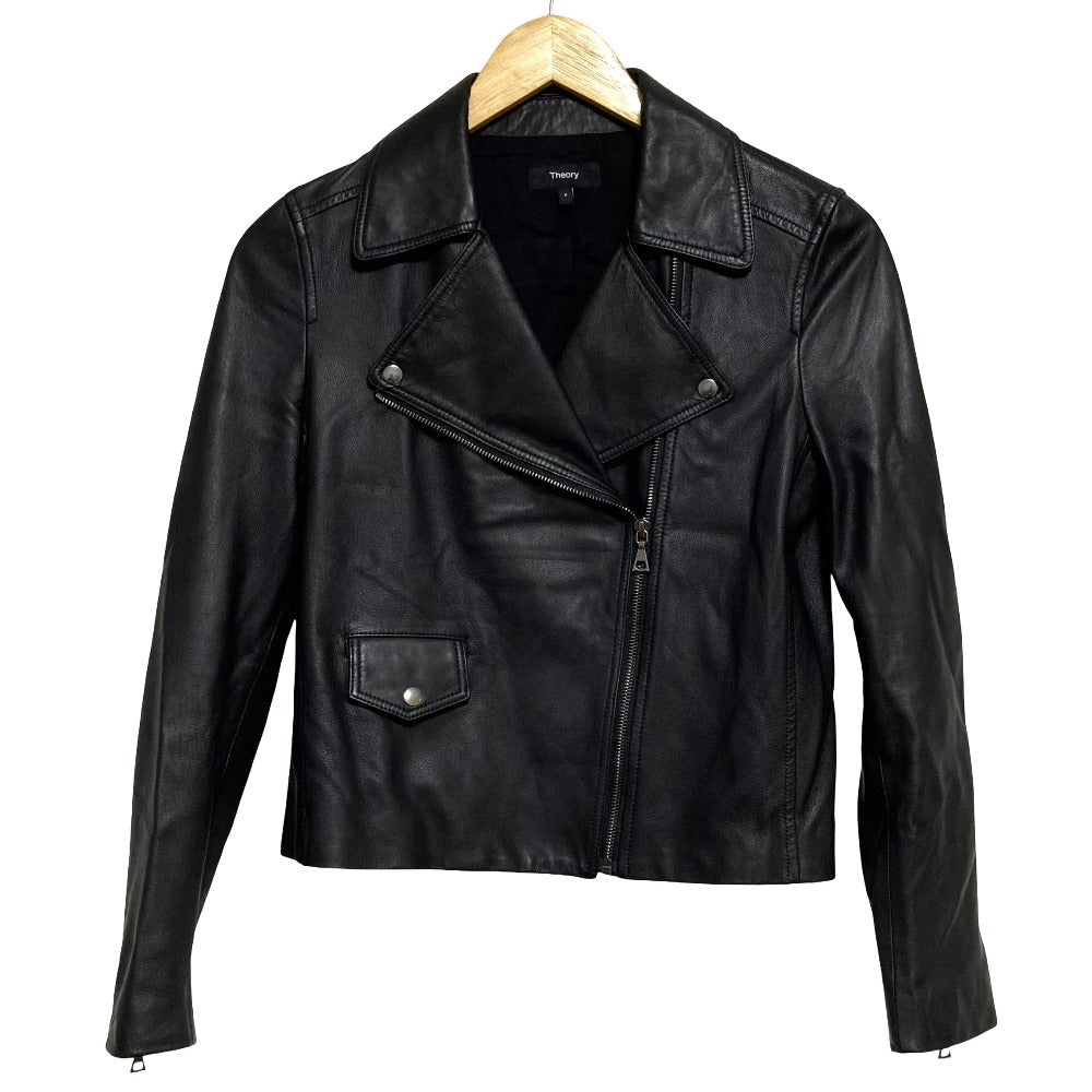 セオリー SLEEK LEATHER MOTO レザージャケット