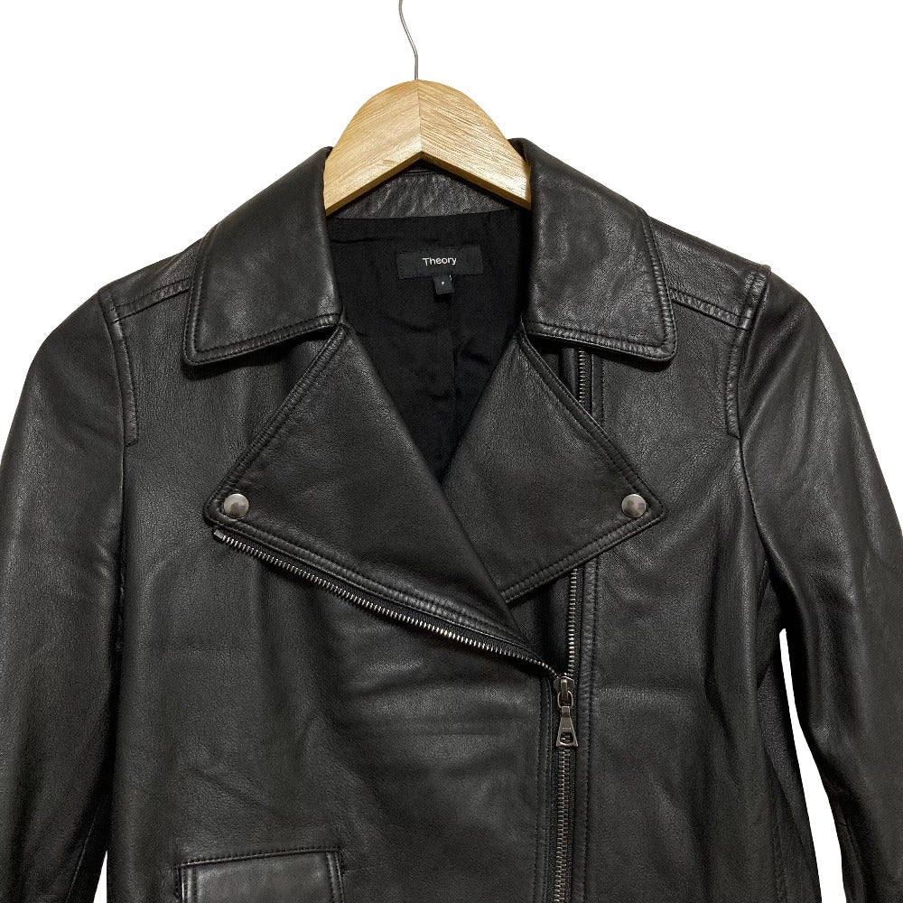 セオリー SLEEK LEATHER MOTO レザージャケット