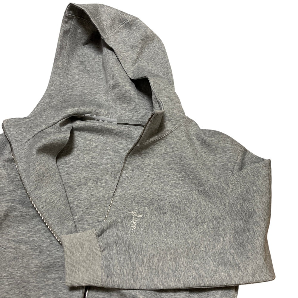 セオリーリュクス SPONGY JERSEY GIANNA HOODIE ダブルフェイスパーカー