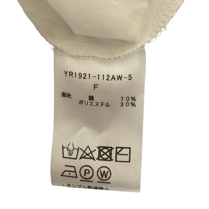 ヨリ フリルカラーティアードブラウス