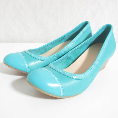 コールハーン Milly Wedge レザーパンプス