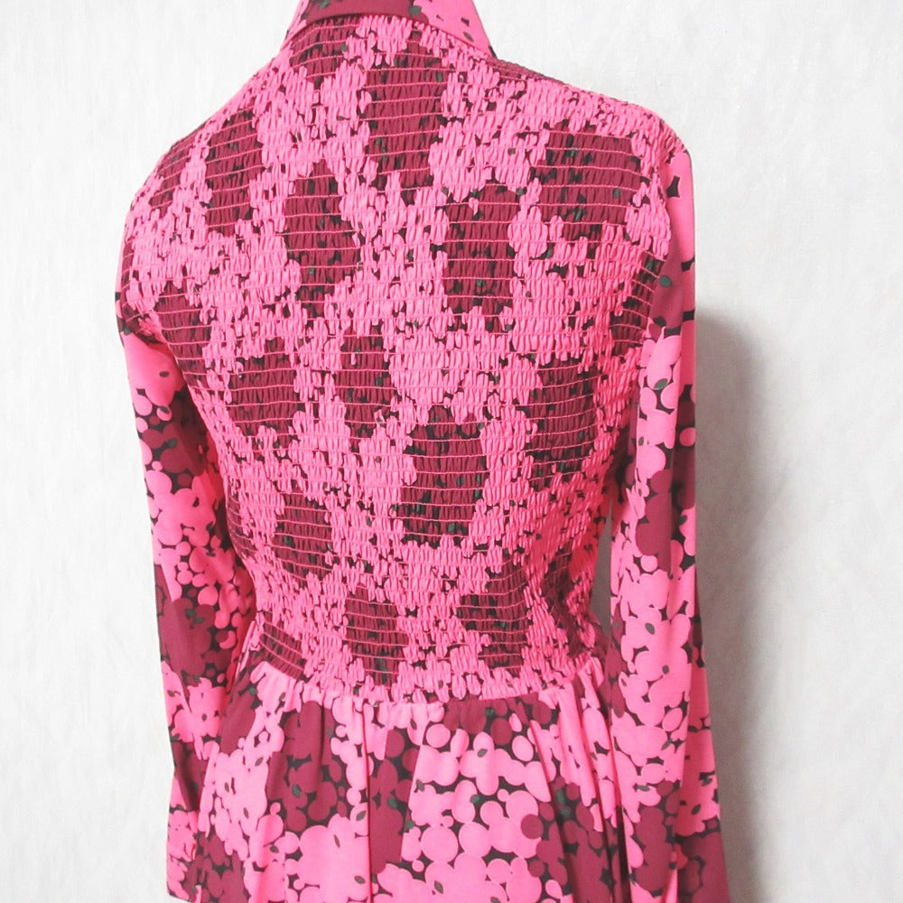 ケイトスペードニューヨーク Bubble Dot Smocked Dress ワンピース