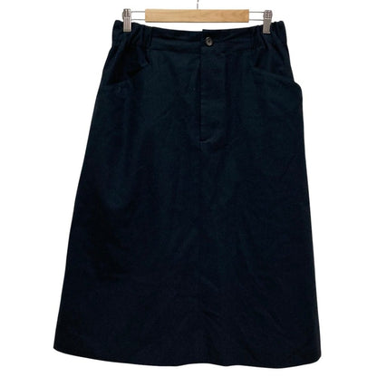 マーガレットハウエル FLANNEL WOOL ミモレトラペーズスカート