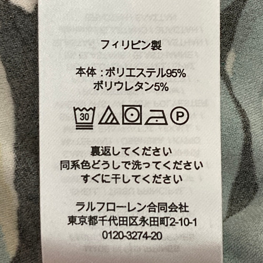 ローレンラルフローレン フラワープリント ストレッチワンピース