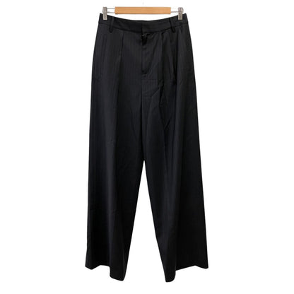 ドゥーズィエムクラス DOMINIC PINSTRIPE STELLA PANT ウールスラックス