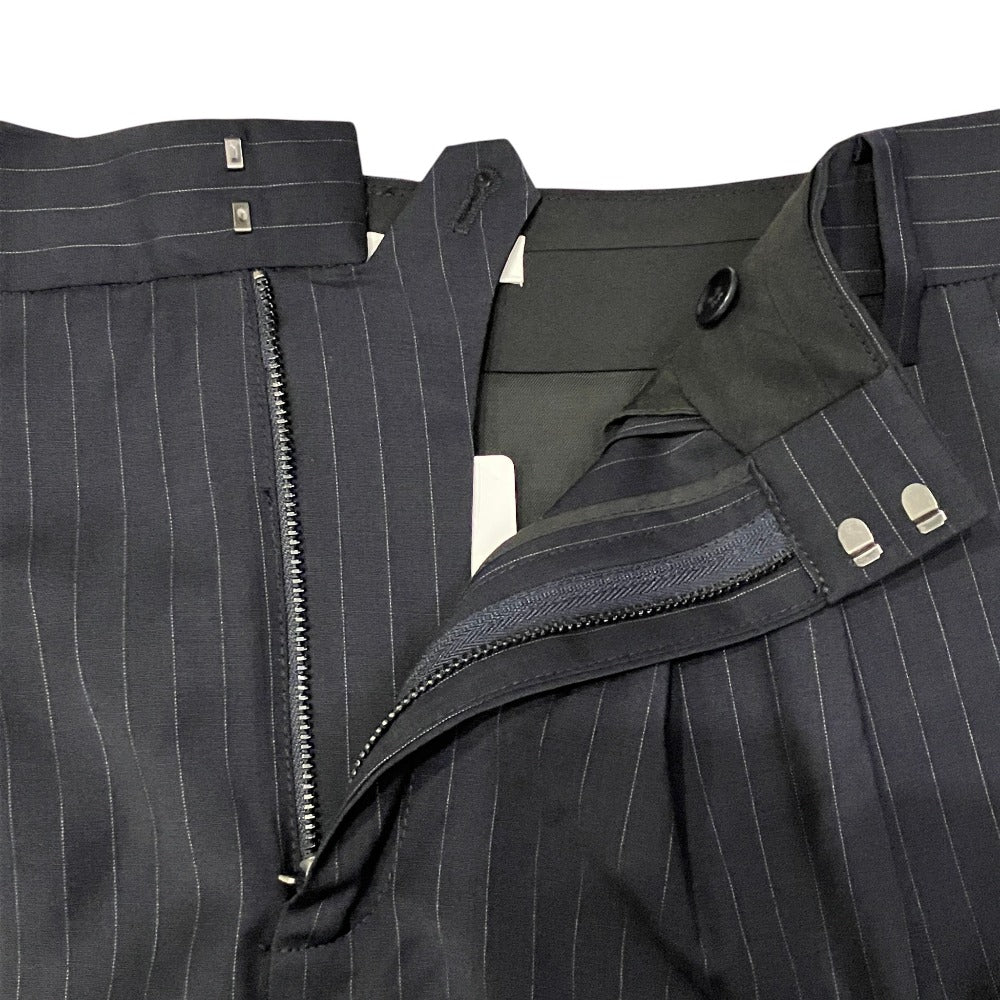 ドゥーズィエムクラス DOMINIC PINSTRIPE STELLA PANT ウールスラックス