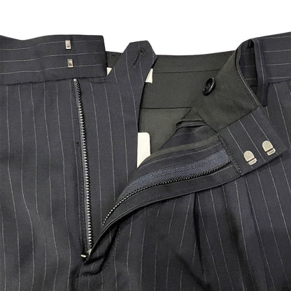 ドゥーズィエムクラス DOMINIC PINSTRIPE STELLA PANT ウールスラックス