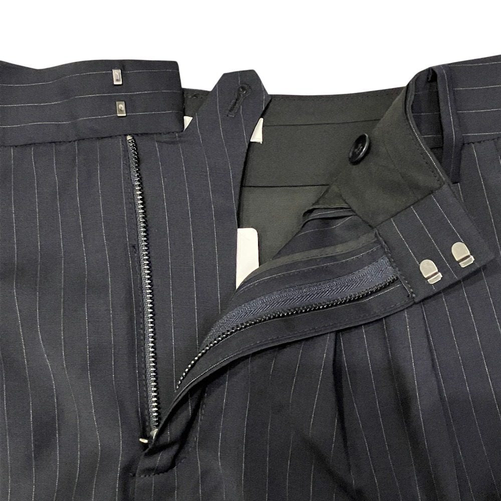 ドゥーズィエムクラス DOMINIC PINSTRIPE STELLA PANT ウールスラックス