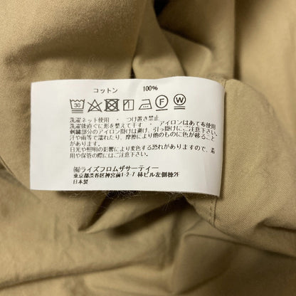 アパルトモン WASHED RELAX SHIRTS ロングスリーブシャツ