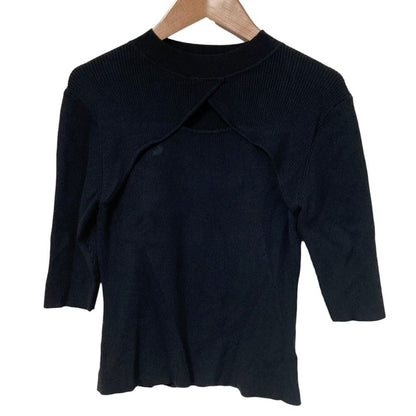 ハーリップトゥ Cut-Out Summer Knit Top ニットトップス