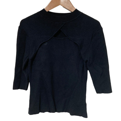 ハーリップトゥ Cut-Out Summer Knit Top ニットトップス