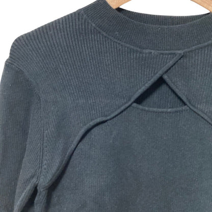 ハーリップトゥ Cut-Out Summer Knit Top ニットトップス