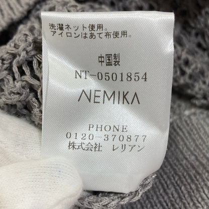 ネミカ メッシュニットトップス